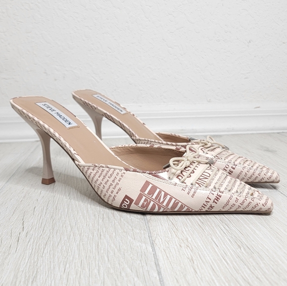 STEVE MADDEN Brianne Stiletto Mule Pump 11. - Picture 2 of 10